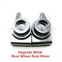 lc racing upgrade parts Rear Wheel Seat Silver