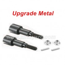 HBX 16889 16889A Upgrade Metal Rear Wheel Shafts Set M16107,