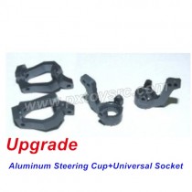 HBX 2078C truck parts-Upgrade Aluminum Steering Cup+Universal Socket 24616