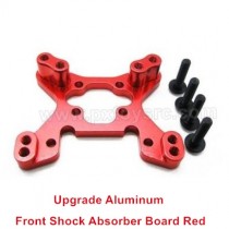 wltoys 144001 RC Car upgrade Metal Front Shock Absorber Board Red