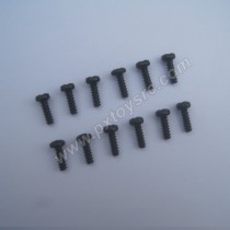 HBX 12895 Transit Parts 2.6X8mm Round Head Self Tapping Screw S018