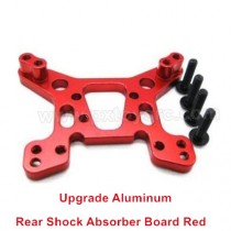 wltoys 144001 car parts upgrade Metal Rear Shock Absorber Board Red