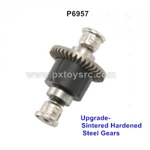 REMO 1631 Upgrade Parts Differential Gear Assembly Sintered Hardened Steel Gears P6957