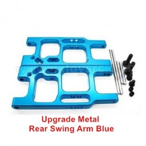lc racing upgrade parts Metal Rear Swing Arm Blue