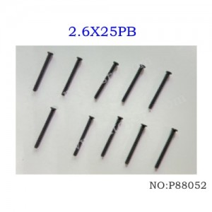 ENOZE RC Car Screw Parts 2.6X25PB Screw P88052 For 9000E 9002E