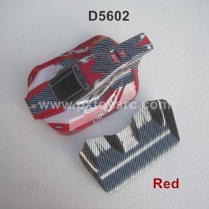 REMO 1651 Parts Body Shell D5602 Red