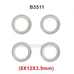 REMO 1635 Smax Parts Ball Bearings (8X12X3.5mm) B5511