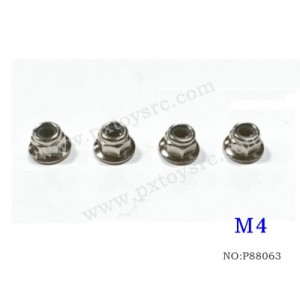 ENOZE RC Car M4 Nylor Nut P88063 For 9000E 9002E