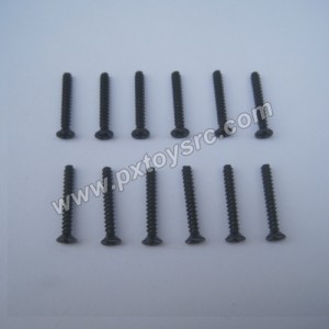 HBX 12891 Thunder parts Countersunk Self Tapping Screw 2X15mm S011