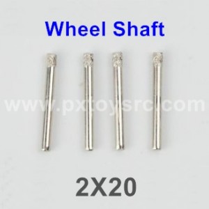ENOZE 9300E Parts 2X20 Wheel Shaft P88015