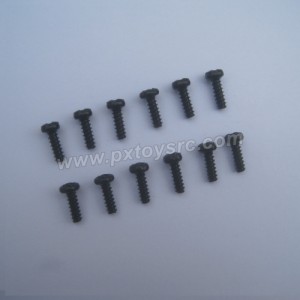 HBX 12815 Protector Parts Round Head Self Tapping Screw 2.6X8mm S018