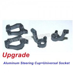 HBX 2078B upgrade Parts-Aluminum Steering Cup+Universal Socket 24616