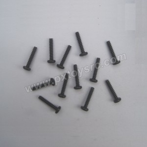 HBX 12889 Thruster Parts 3X15mm Round Head Self Tapping Screws S085