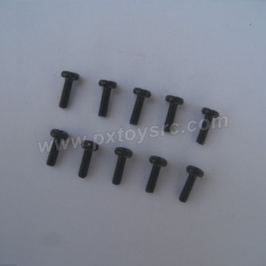 HBX 12889 Thruster Parts 2.5X8mm Round Head Screw S100
