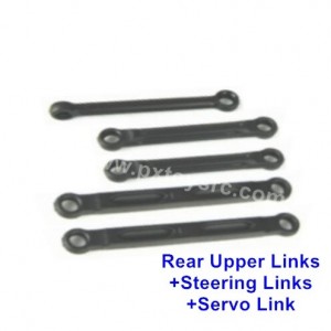 HBX 16889 16889A Ravage parts Rear Upper Links+Steering Links+Servo Link M16009