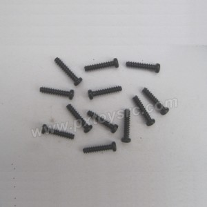 HBX 12889 Thruster Parts 2.6X12mm Round Head Self Tapping Screws S161