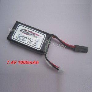 XinleHong 9138 upgrade Battery 7.4V 800mAh (Black Plug)