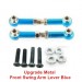 LC Racing EMB 1/14 truck Upgrade Parts-Metal Front Swing Arm Lever Blue