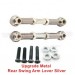 LC Racing 1/14 RC Car Upgrade Parts-Metal Rear Swing Arm Lever Silver