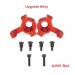 REMO 1665 Sevor Upgrade Alloy Parts Steering blocks A2507-Red