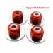 LC Racing EMB 1/14 Car Upgrade Parts-M3 Locknut Red