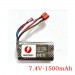 ENOZE 9000E 9002E RC Car Battery 7.4V-1500mAh PX9000-23