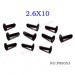 ENOZE RC Car Screw Parts 2.6X10 Screw P88053 For 9000E 9002E