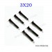 ENOZE 9000E 9002E RC Spare Parts 3x20 Half -Teeth Scolw P88058