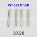 ENOZE 9302E Parts 2X20 Wheel Shaft P88015