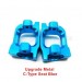 LC Racing EMB 1/14 RC Car Upgrade Parts-Metal C-Type Seat Blue