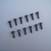 HBX 12895 1/12 RC Car Parts 2.6X8mm Round Head Self Tapping Screw S018, HBX Transit Parts