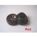PXtoys 9202 1/12 Scale Car Parts Tire, Wheel-Red 