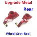 PXtoys 9203E Truck Upgrade Parts Metal Rear Wheel Seat-Red