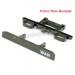 JJRC Q65 D844 1/10 Crawler Military Truck Parts Front, Rear Bumper
