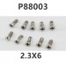 PXtoys 9306E Parts P88003 2.3X6 Round Head Screw